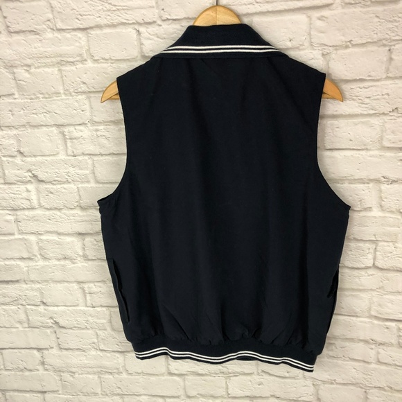 NWOT Izod Club Golf Vest Navy Blue Size Medium - Picture 3 of 5